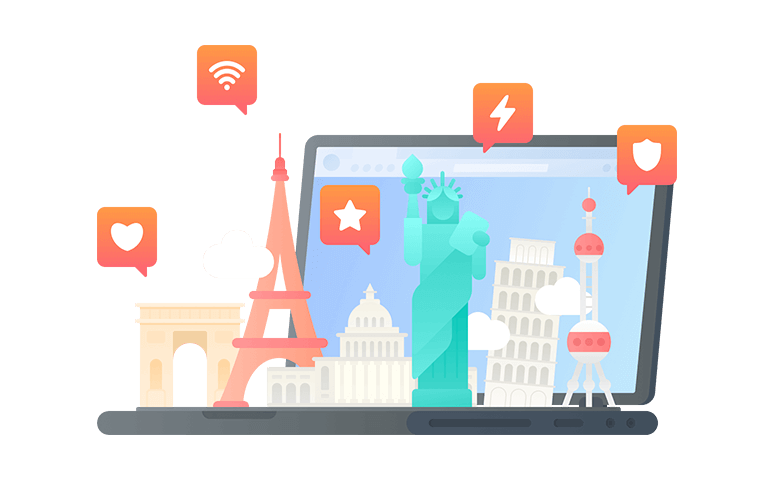 在罗马尼亚连接到中国的代理 - 翻回VPN